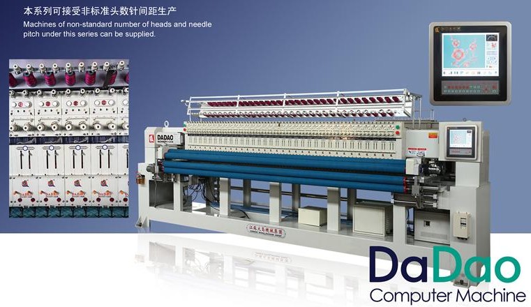 高速繡花機機頭沒斷線亮紅燈怎么維修？(圖1)